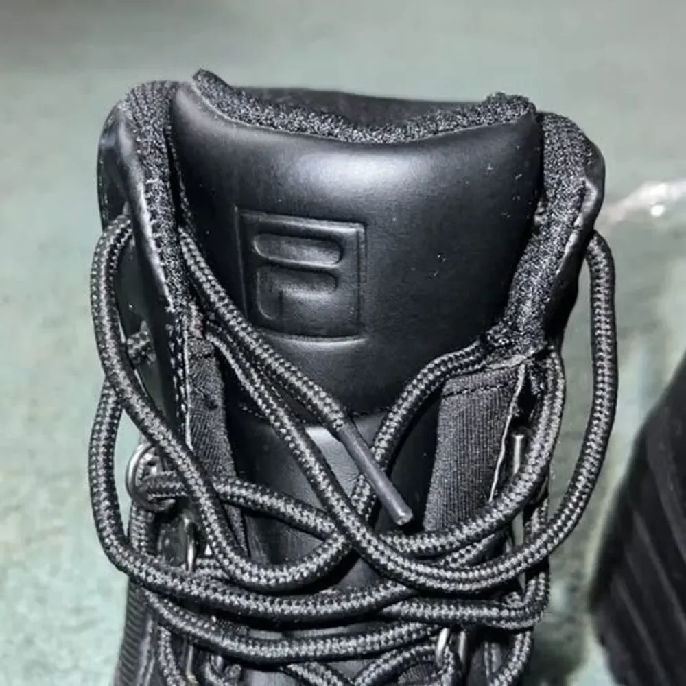 Fila Kids Weathertech Extreme Waterproof black Boot  3SH40155 976 size US 3